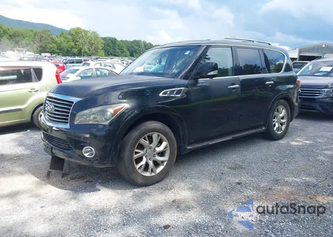 2011 Infiniti Qx56 from USA, damaged, VIN JN8AZ2NE4B9003321